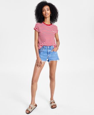 Levi's - 501&reg; Cotton High-Rise Denim Shorts