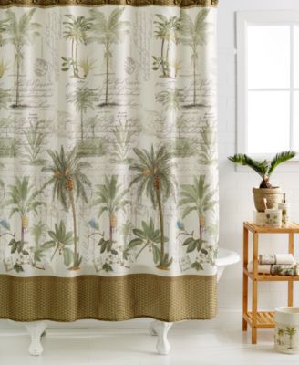 Avanti - Colony Palm Shower Curtain