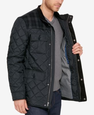 Cole Haan - Mixed Media Quilted Jacket