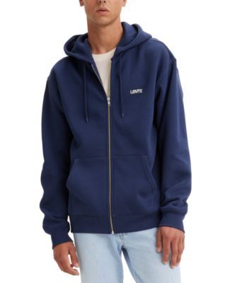 Levi's - Men's Fleece Relaxed-Fit Zip-Up Hoodie