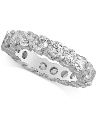 Macy's - Diamond Eternity Band (4 ct. t.w.) in 14k White Gold